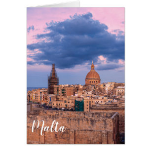 Sunset in Valletta, Malta