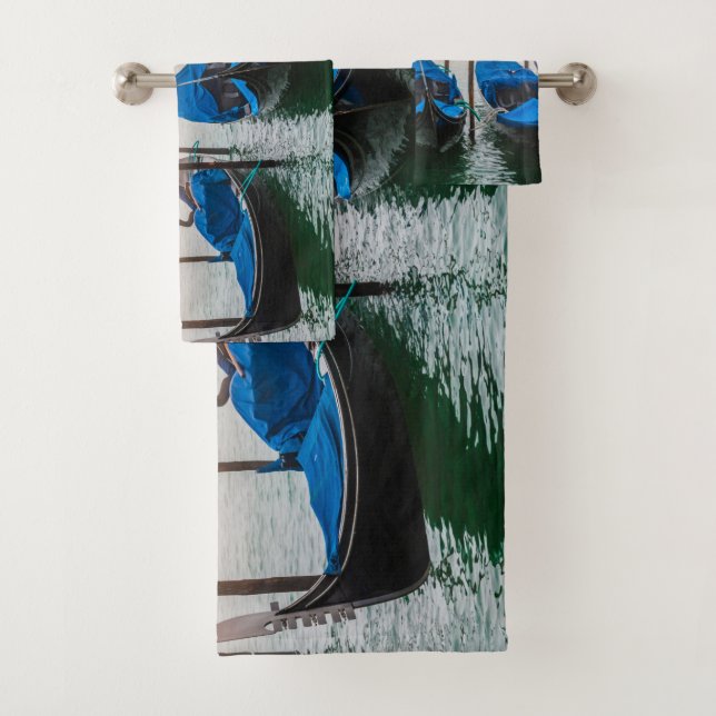 Sunset in Venice Bath Towel Set (Insitu)