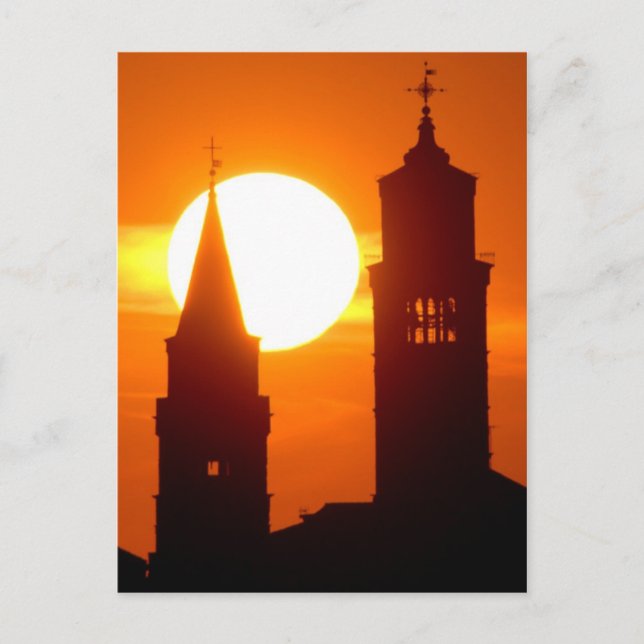 Sunset in Venice Postcard (Front)