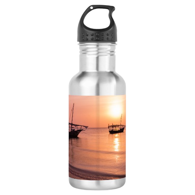 Sunset in Zanzibar 532 Ml Water Bottle (Front)