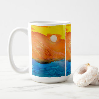 Sunset Island Coffee Mug