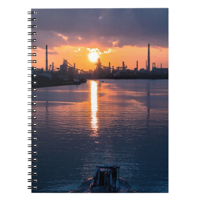Sunset Japan Sky Notebook (Front)