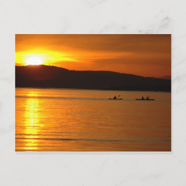 Sunset Kaykers Postcard (Front)