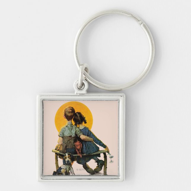 Sunset Key Ring (Front)