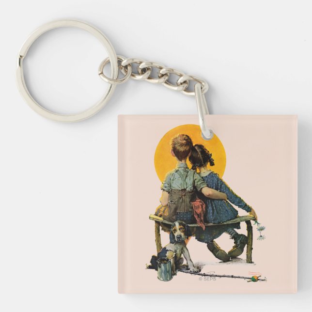 Sunset Key Ring (Front)