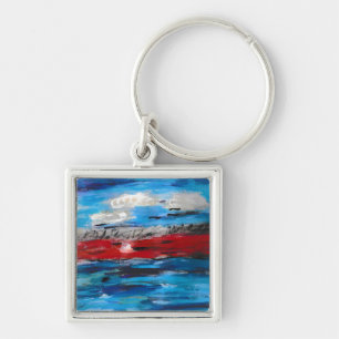 Sunset Key Ring