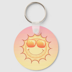 Sunset Key Ring