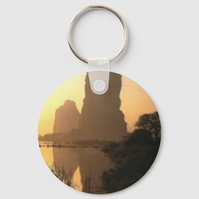 Sunset -Keychain- Key Ring (Front)