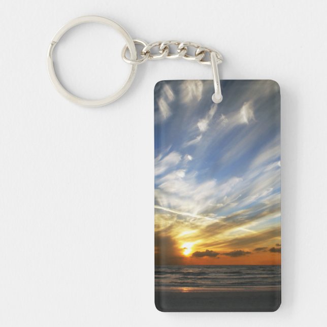 Sunset Keychain Two Sided (Front)