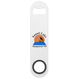 Sunset Lake Bottle Opener
