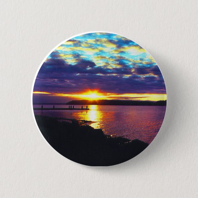 sunset lake button (Front)