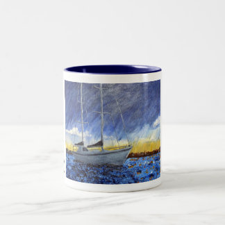 Sunset Lake Coffee Mug