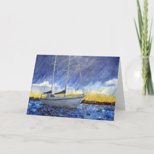 Sunset Lake Greeting Card