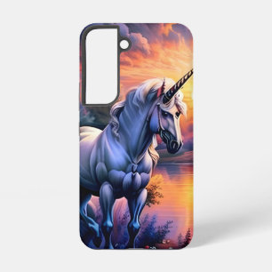 Sunset Lake River Unicorn Seven Samsung Galaxy Case