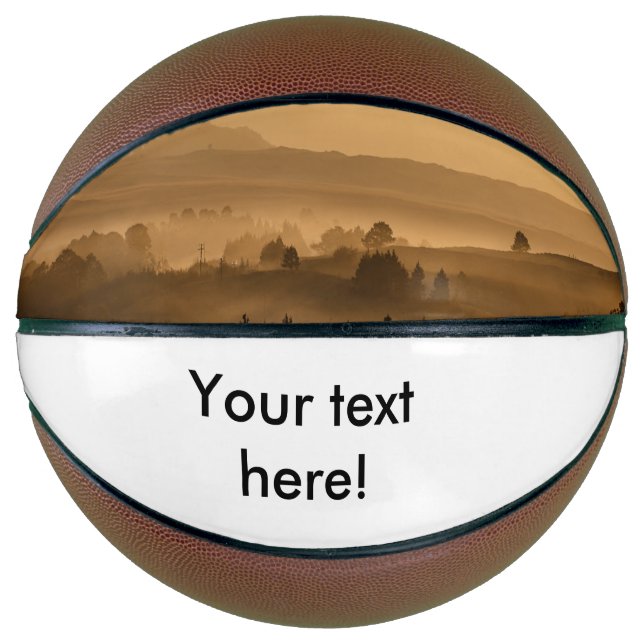 Sunset landscape basketball (Front)