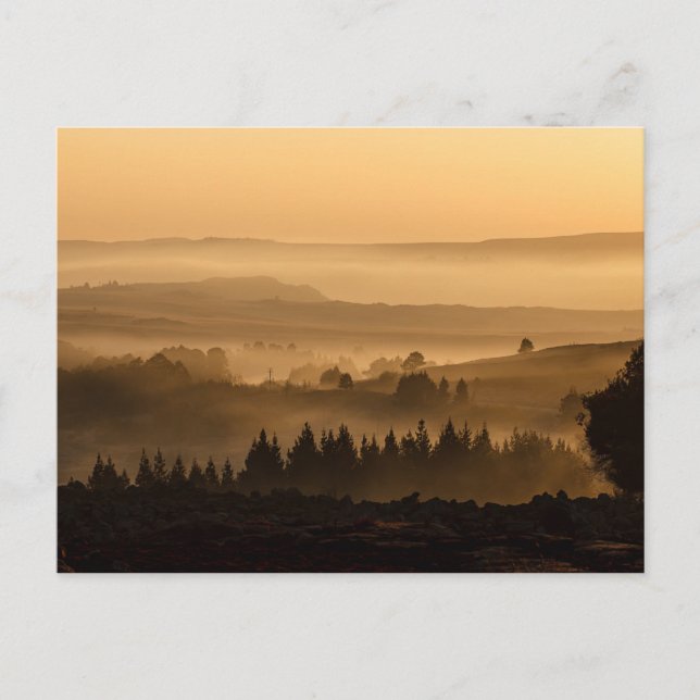 Sunset landscape postcard (Front)