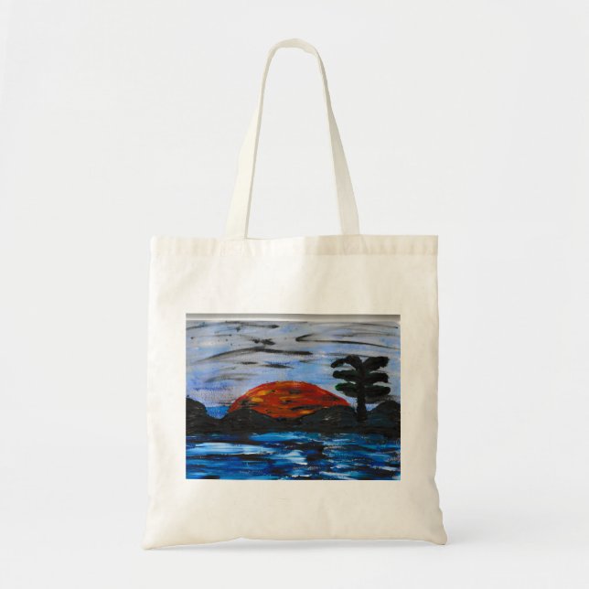 Sunset Landscape  Tote Bag (Front)