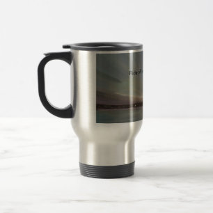 Sunset large travel mug