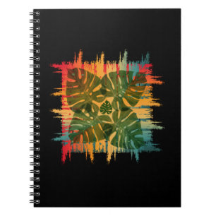SUNSET LEAFY TROPICAL NOTEBOOK