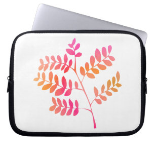 Sunset Leaves  Laptop Sleeve