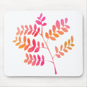 Sunset Leaves Mouse Mat