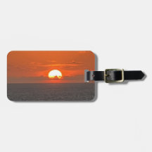 Sunset Luggage Tags