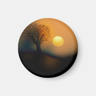 Sunset magnet