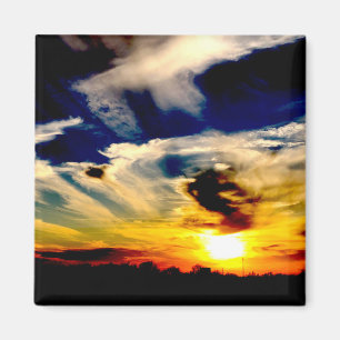 Sunset magnet