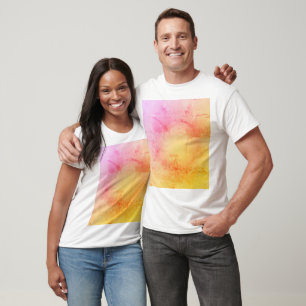 Sunset Marble Art T-Shirt