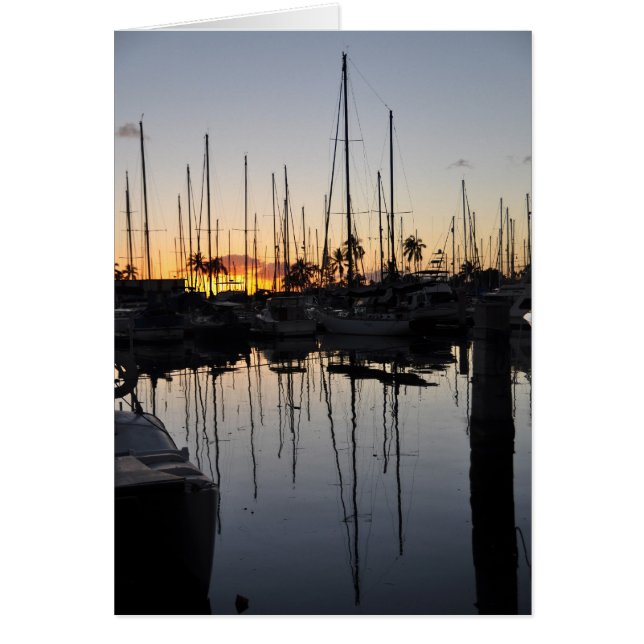 Sunset Masts (Front)