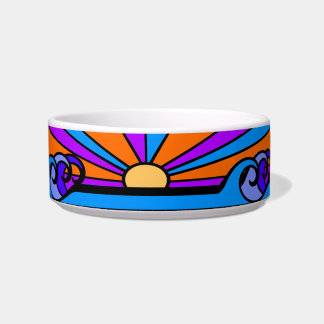 Sunset Medium Pet Bowl