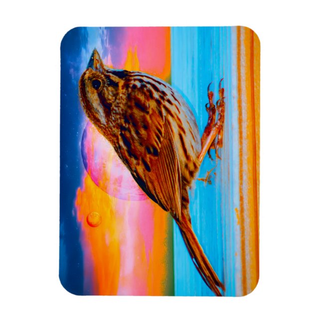 Sunset Melody Magnet (Vertical)