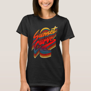 Sunset Men Curve For Men Women T-Shirt