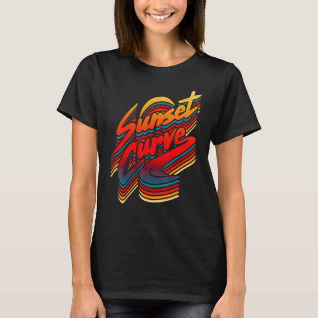 Sunset Men Curve For Men Women T-Shirt (Front)