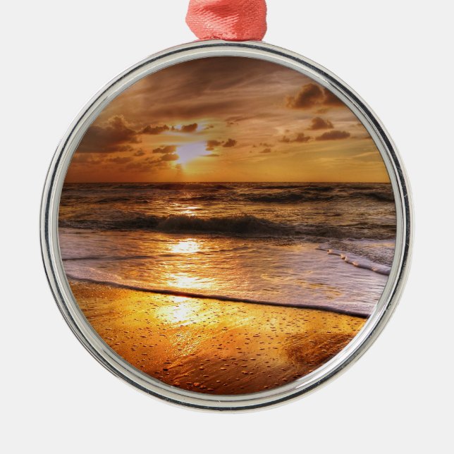 Sunset Metal Tree Decoration (Front)