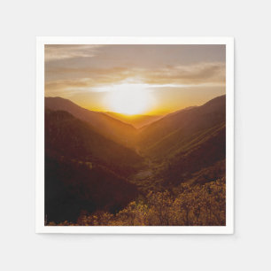 Sunset Mountain Napkin