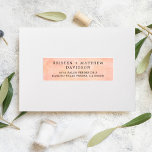 Sunset Mountain Wedding Guest Address Labels<br><div class="desc">These sunset mountain wedding guest address labels are perfect for your wedding. Customise each label with the name and address of your guests. 27 labels per sheet. Add each sheet that you need to your cart individually. Each individual label is about 1.5" x 4" (maybe slightly smaller). These invitation addressing...</div>