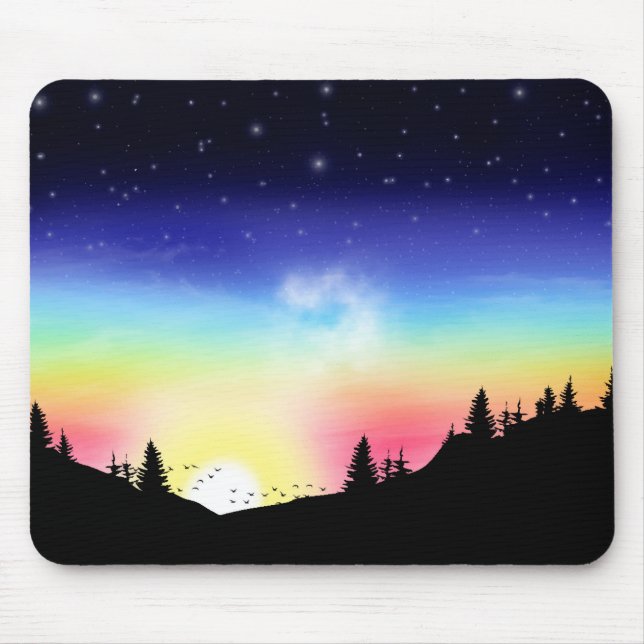 Sunset Mouse Mat (Front)
