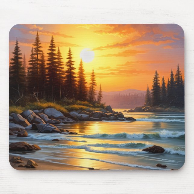 sunset mouse mat (Front)
