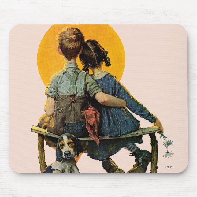 Sunset Mouse Mat (Front)