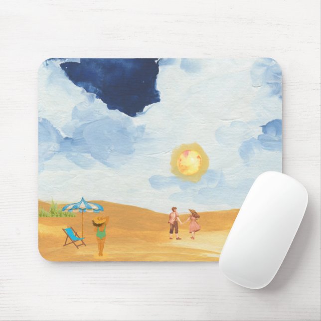 SUNSET MOUSE MAT (With Mouse)