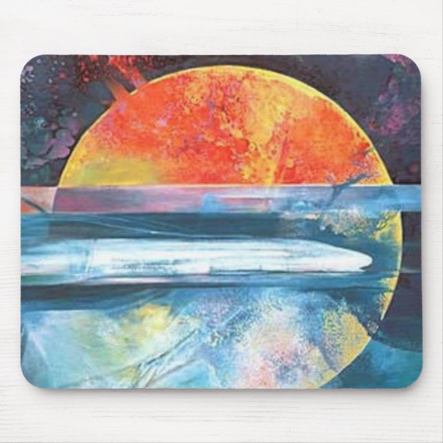 Sunset Mouse Mat (Front)