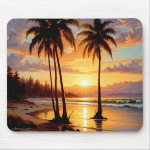 sunset mouse mat