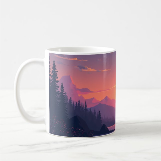 Sunset Mug (Left)