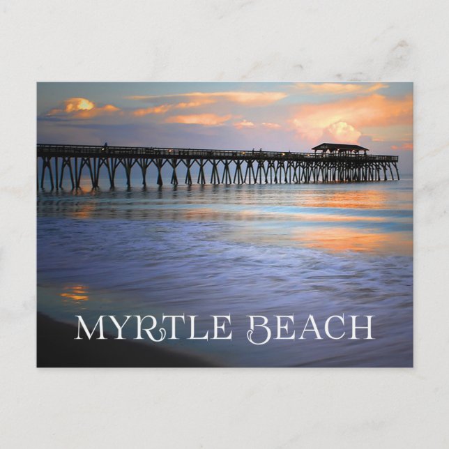 Sunset Myrtle Beach, South Carolina Postcard, USA Postcard (Front)