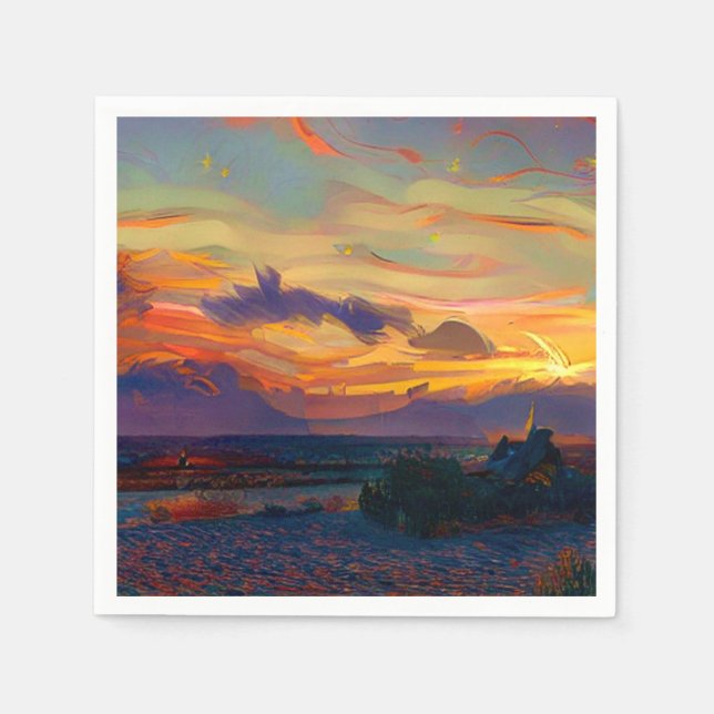 SUNSET NAPKIN (Front)