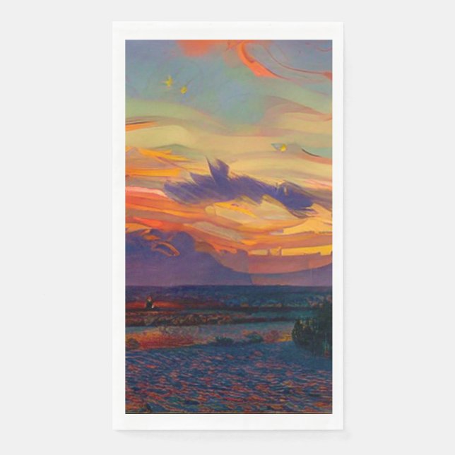 SUNSET NAPKIN (Front)