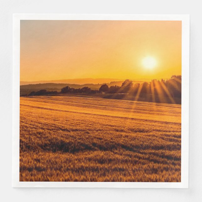 Sunset Napkin (Front)