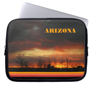 Sunset nature arizona landscape laptop sleeve