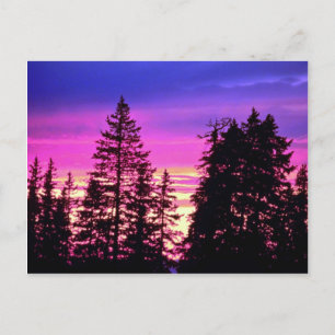 Sunset near Cedar Breaks National Monument, Brian Postcard
